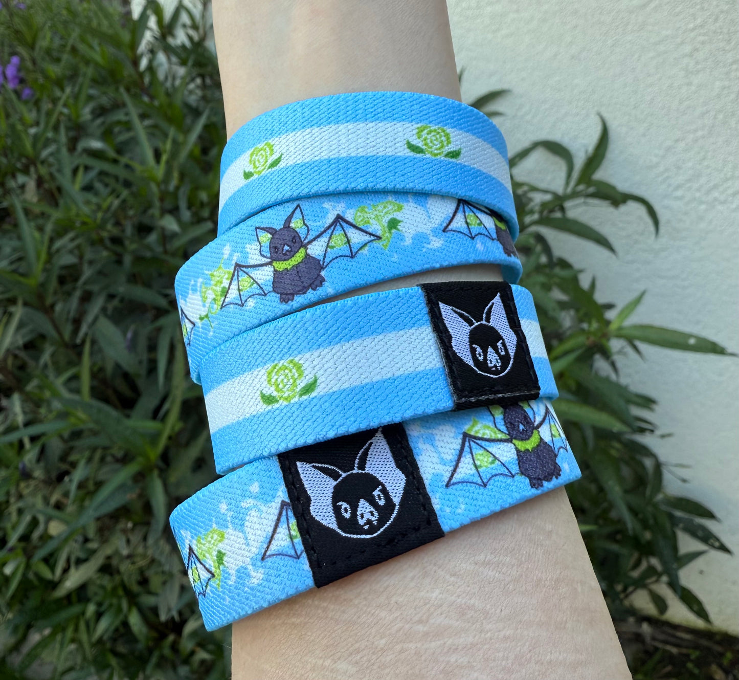 achillean Bat Bracelet - Pride Elastic Wristband