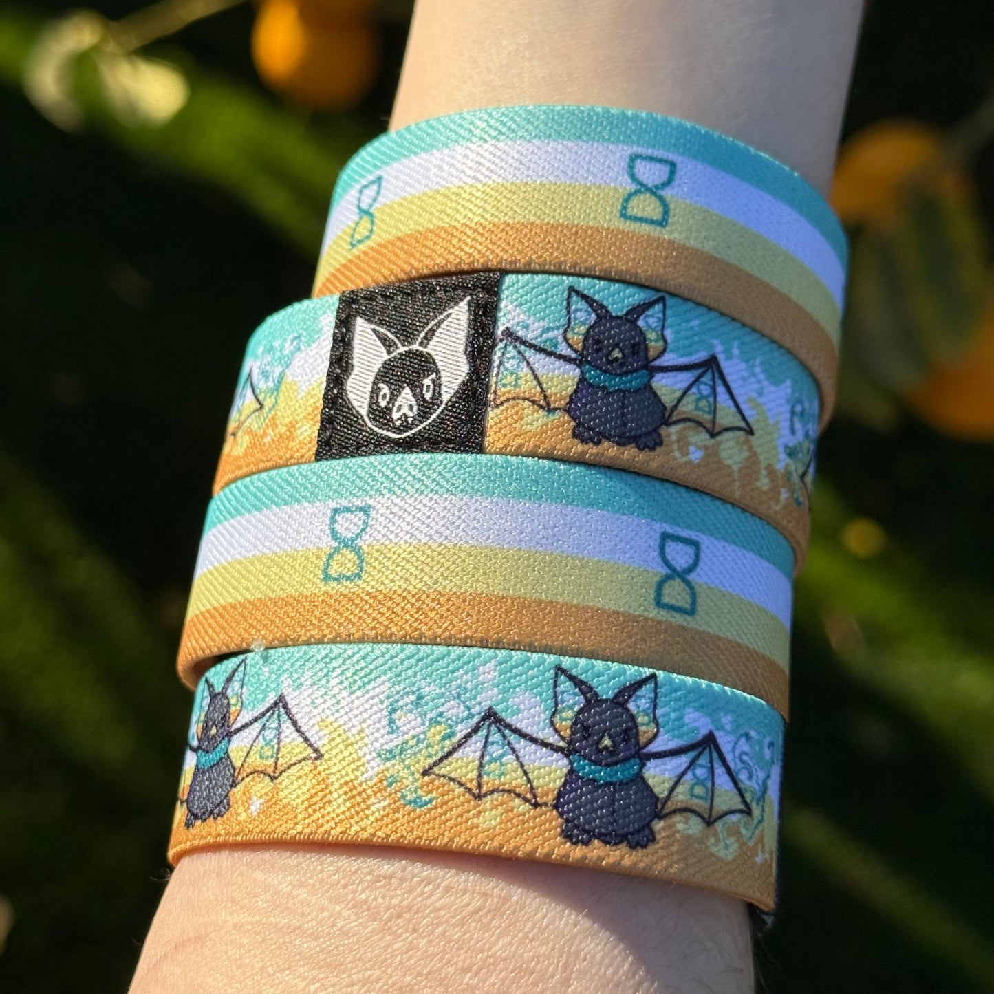 OCD Bat Bracelet -Elastic Wristband
