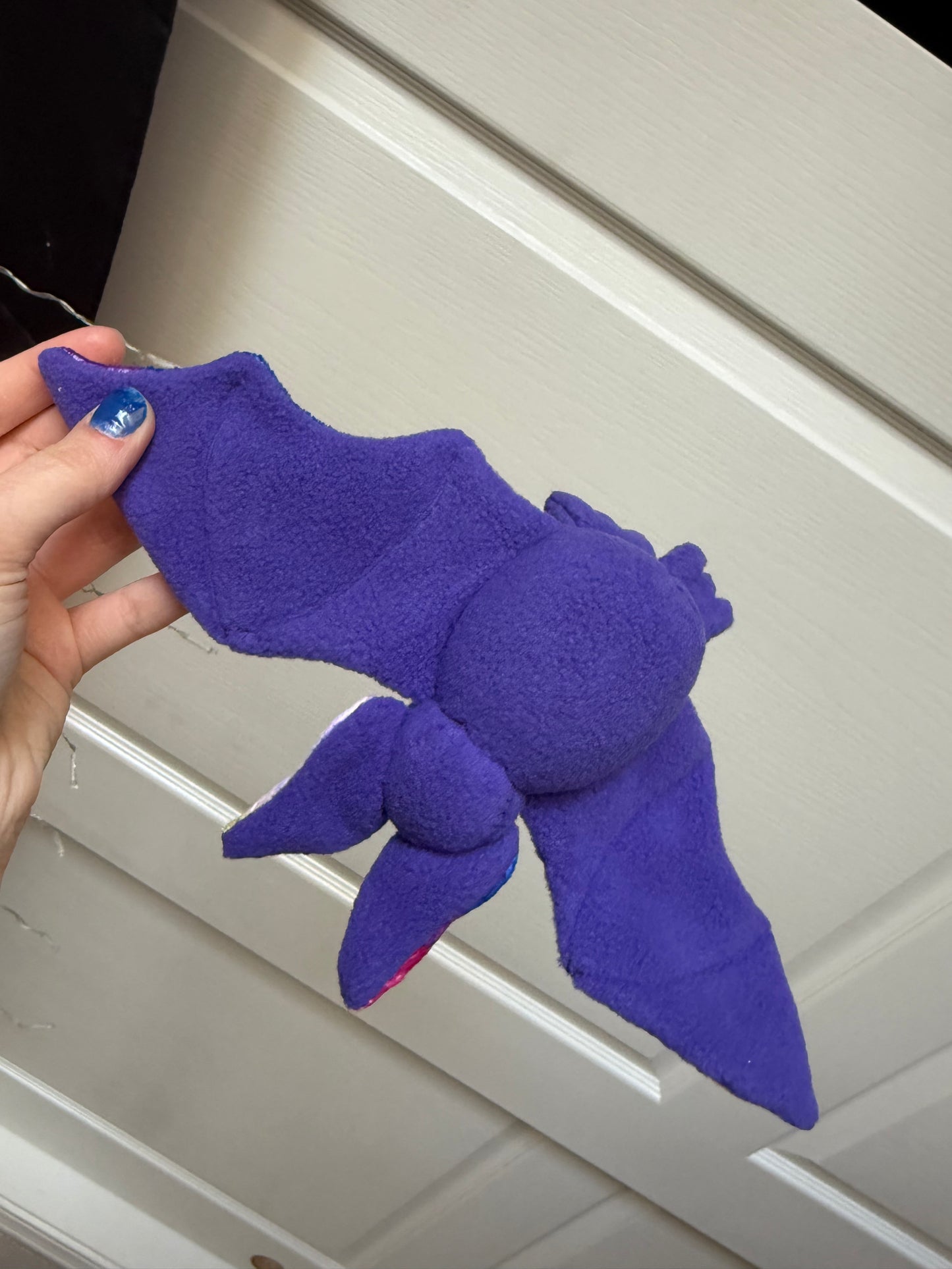 Bisexual Pangender Bat Plush (ready to ship)