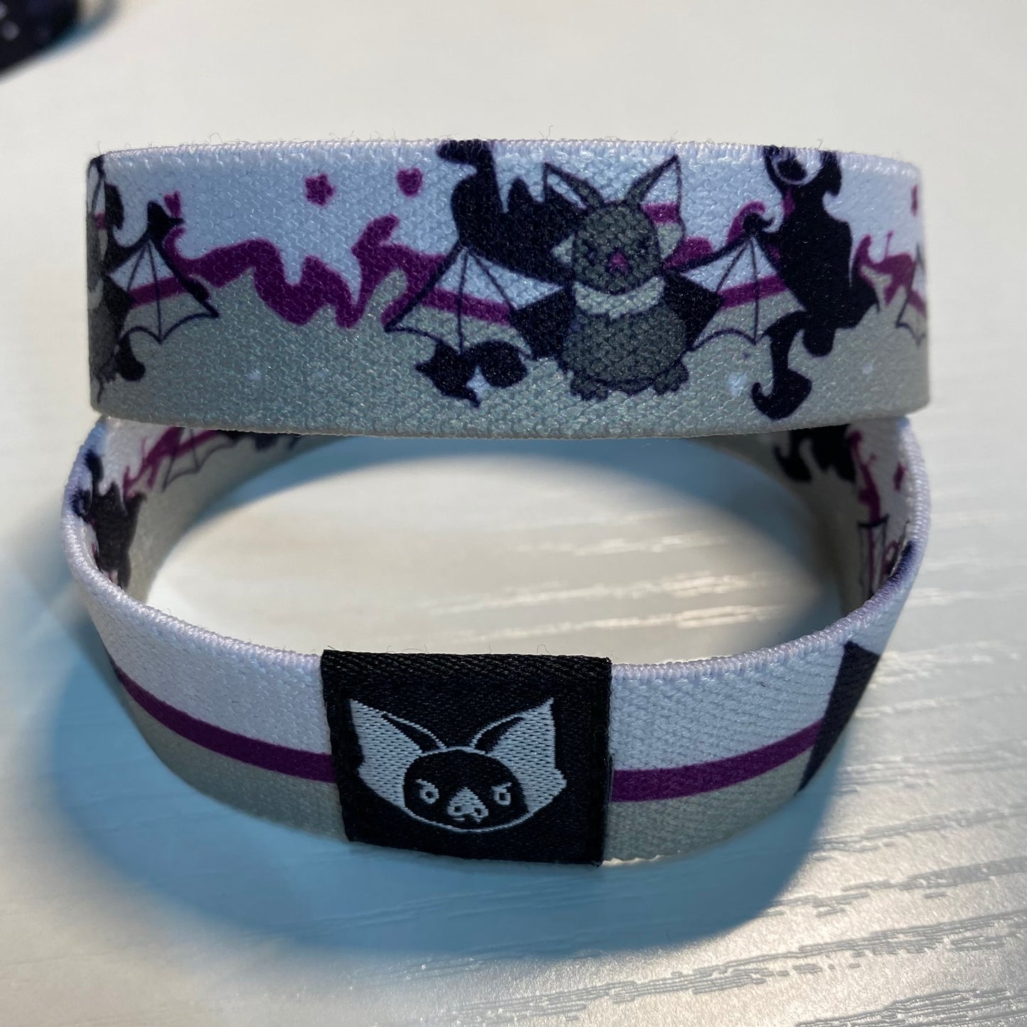 Demisexual Bat Bracelet - Pride Elastic Wristband