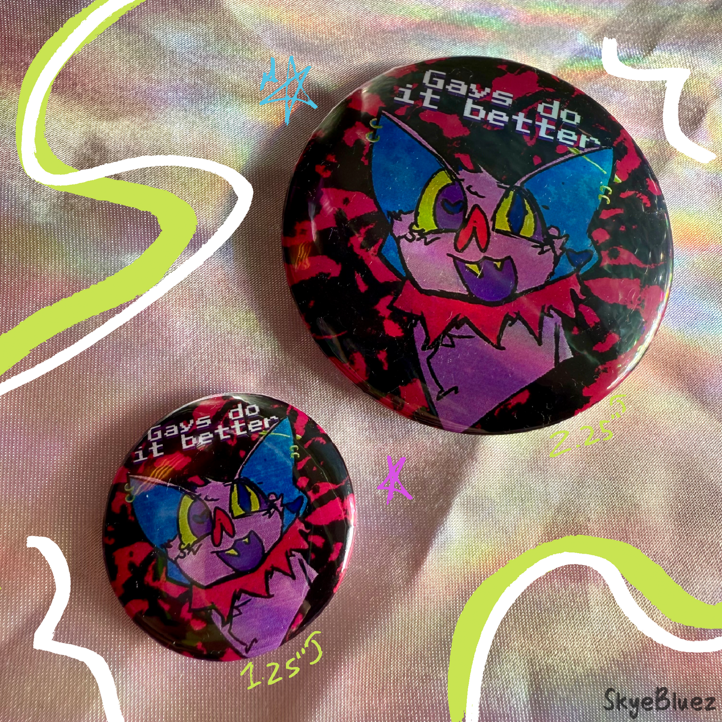 Gays Do It Better Bat Button