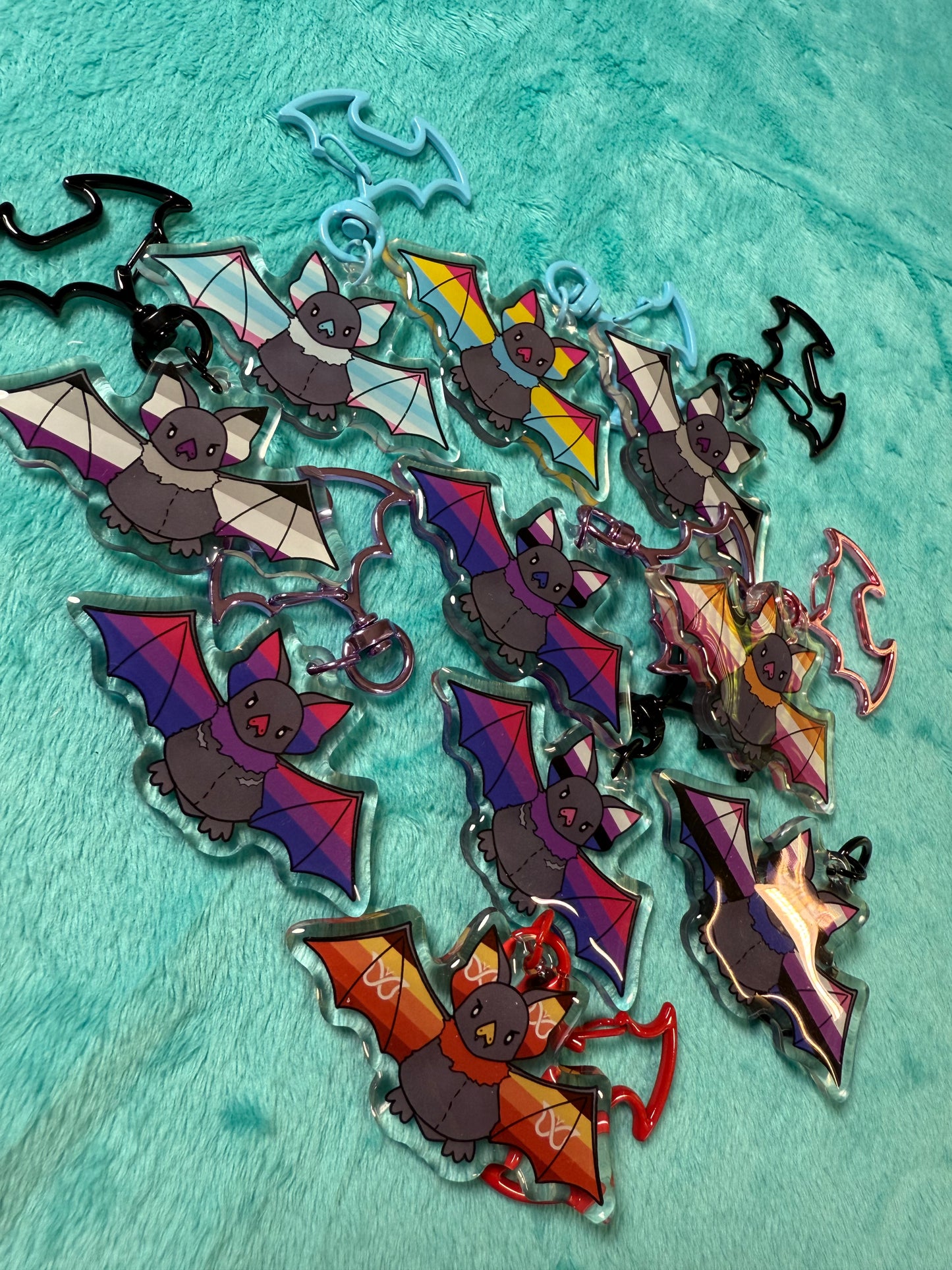 Bat 2.5” Acrylic Keychain