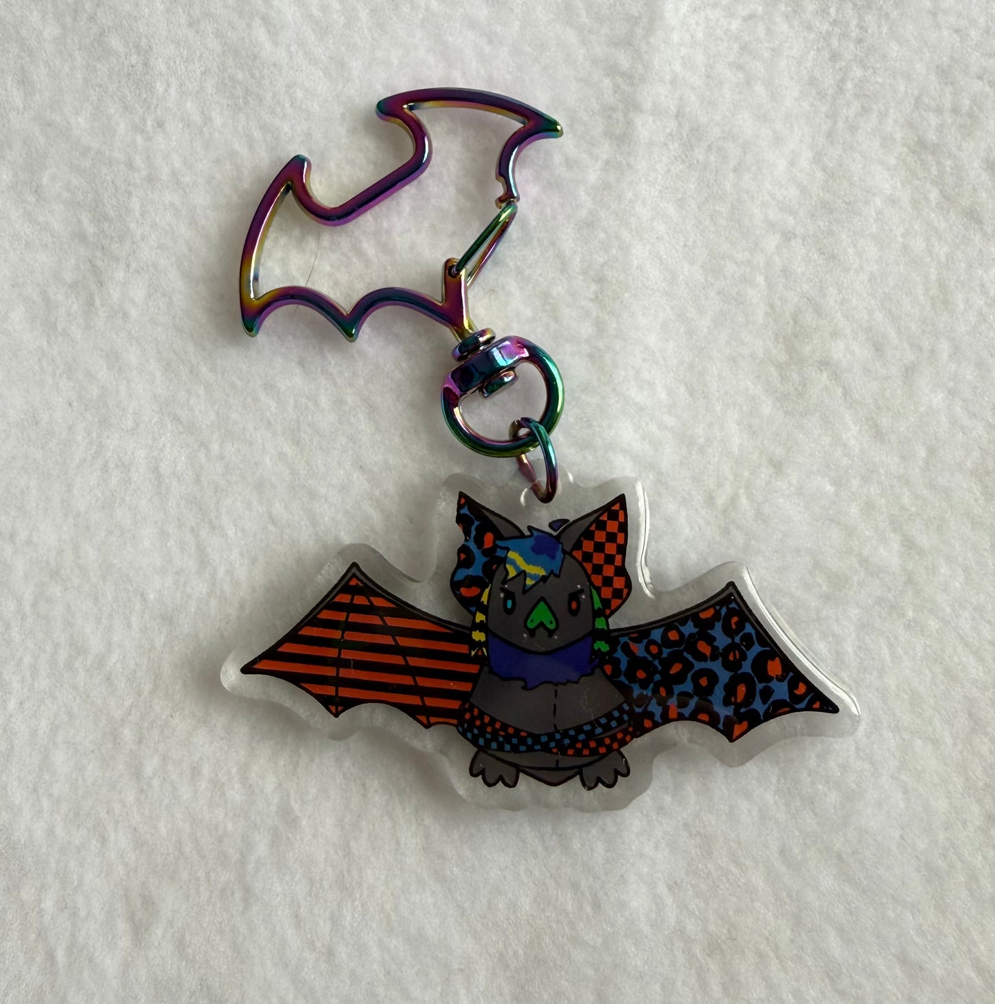 Scene Bat 2.5” Acrylic Keychain