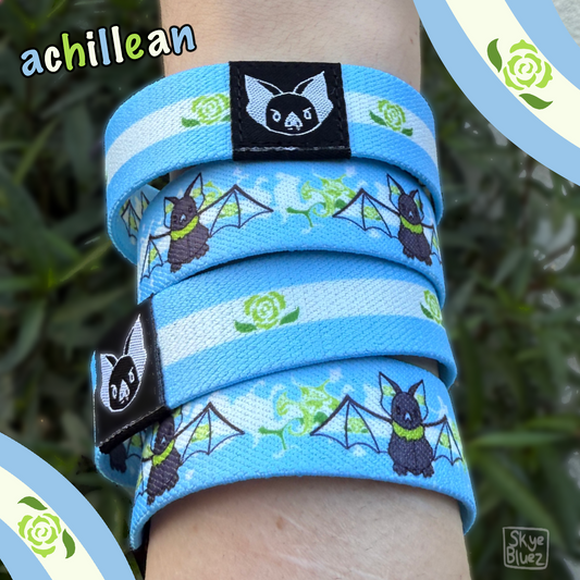 achillean Bat Bracelet - Pride Elastic Wristband