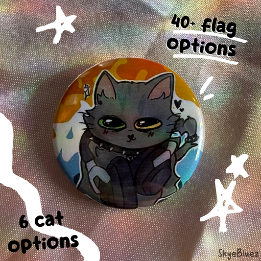 Cat Pride Button