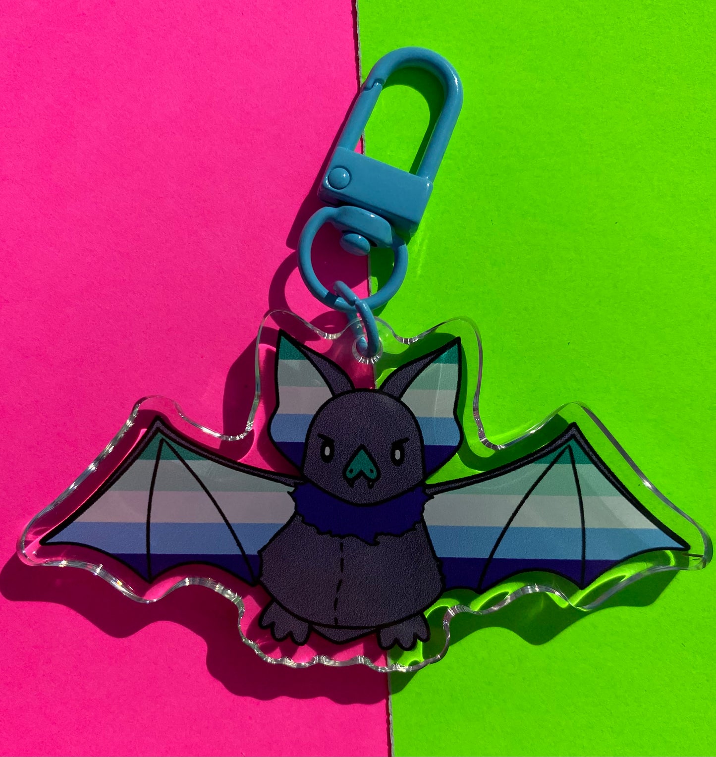 Gay Bat 3” Acrylic Keychain