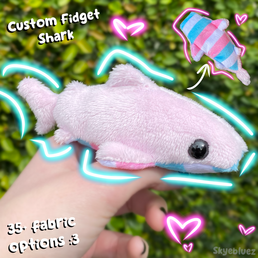 Shark Fidget Pride Plushie