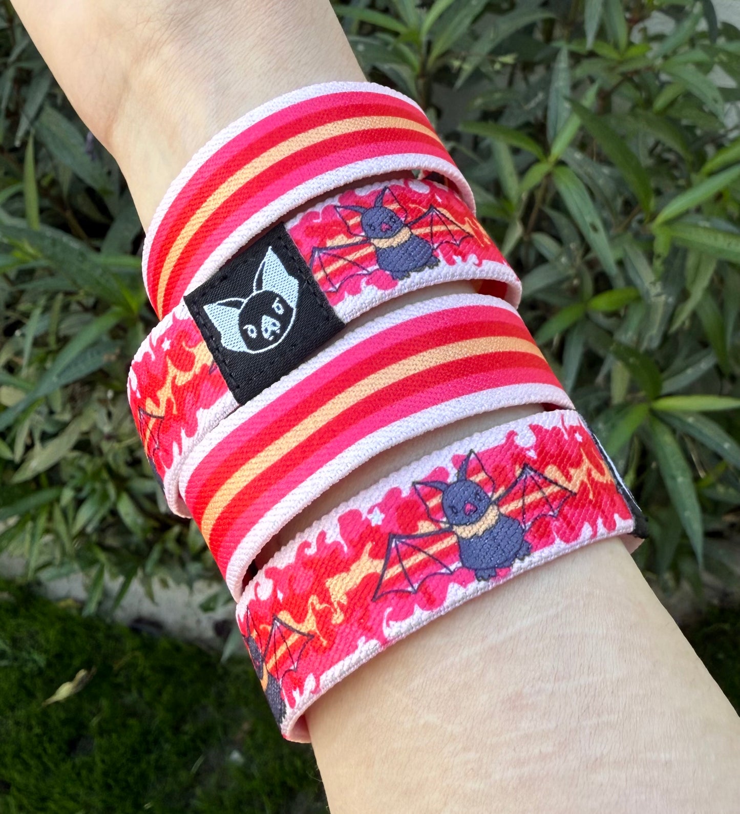 Girlflux Bat Bracelet - Pride Elastic Wristband
