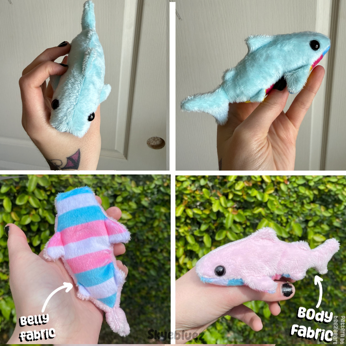 Shark Fidget Pride Plushie