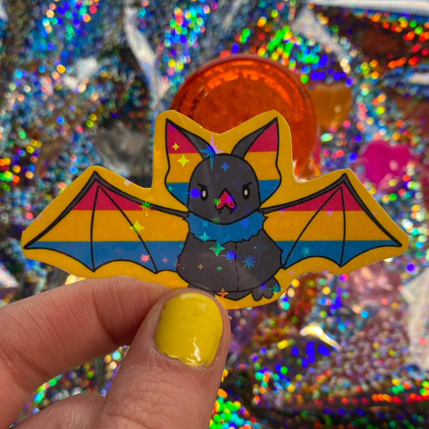 Pride Bat Sticker