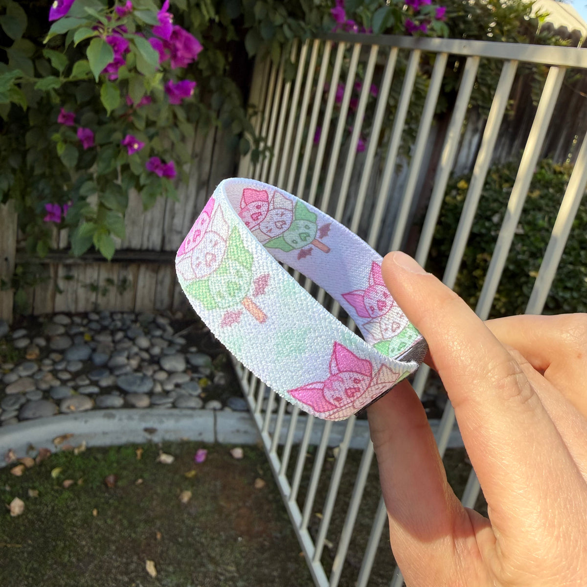 Dango Bat Bracelet -  Elastic Wristband