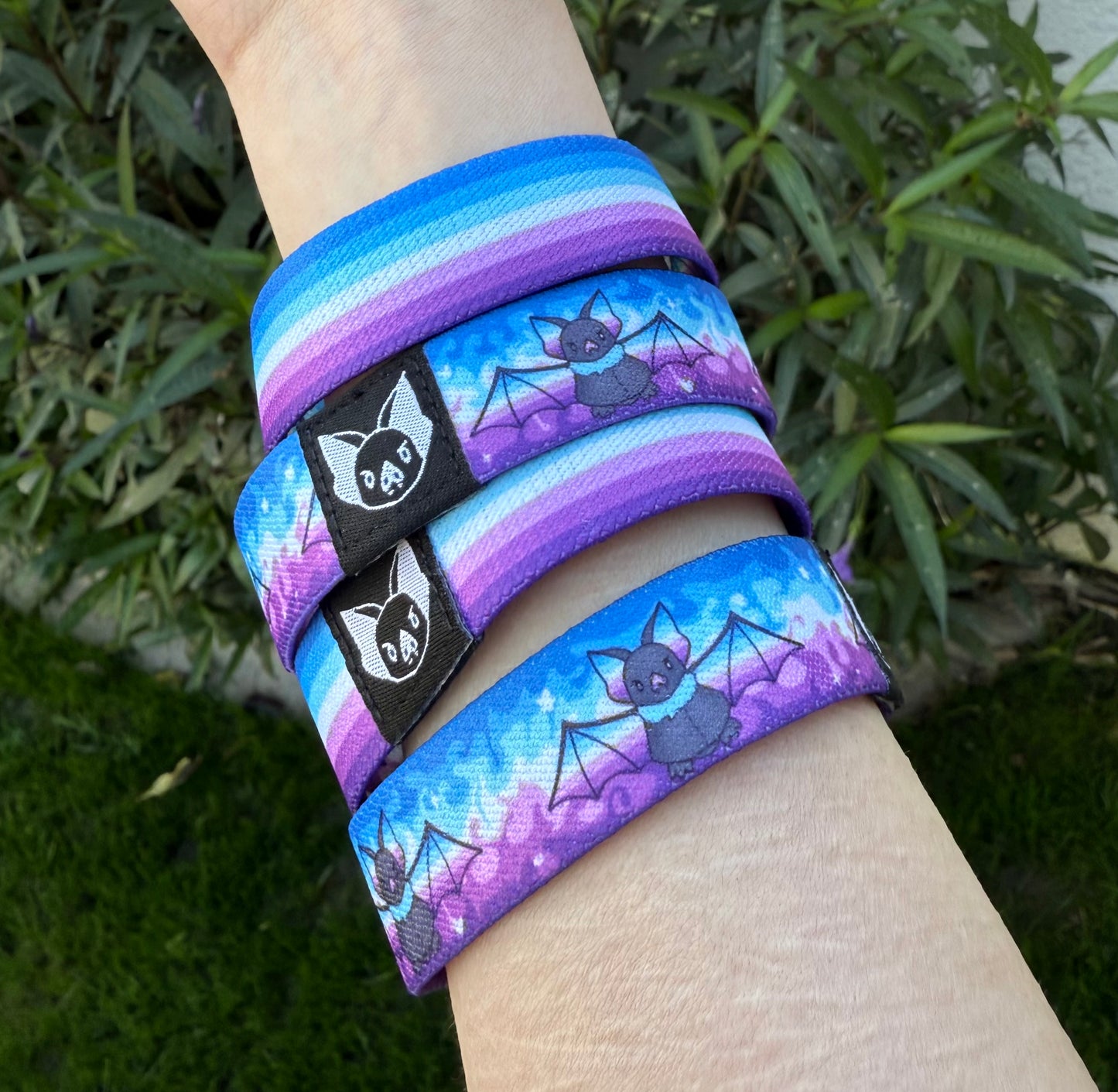 Berrisexual Bat Bracelet - Pride Elastic Wristband