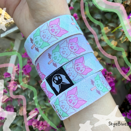 Dango Bat Bracelet -  Elastic Wristband