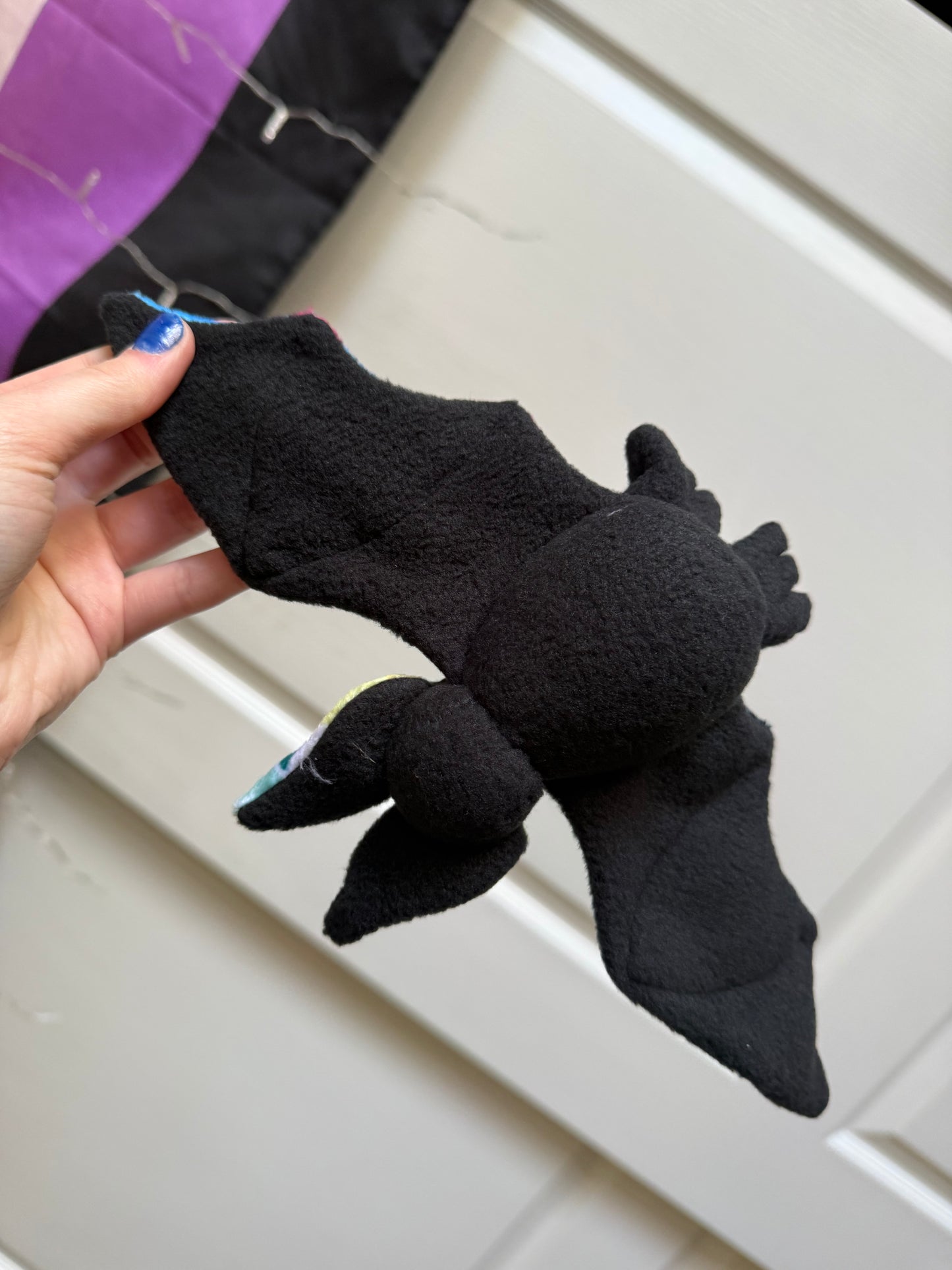 Bat Plush (ready to ship) pansexual/ adhd /ocd / autism