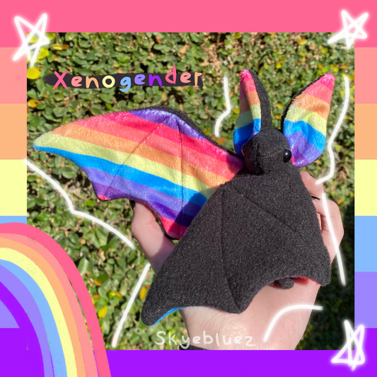 Peluche de murciélago xenogénero