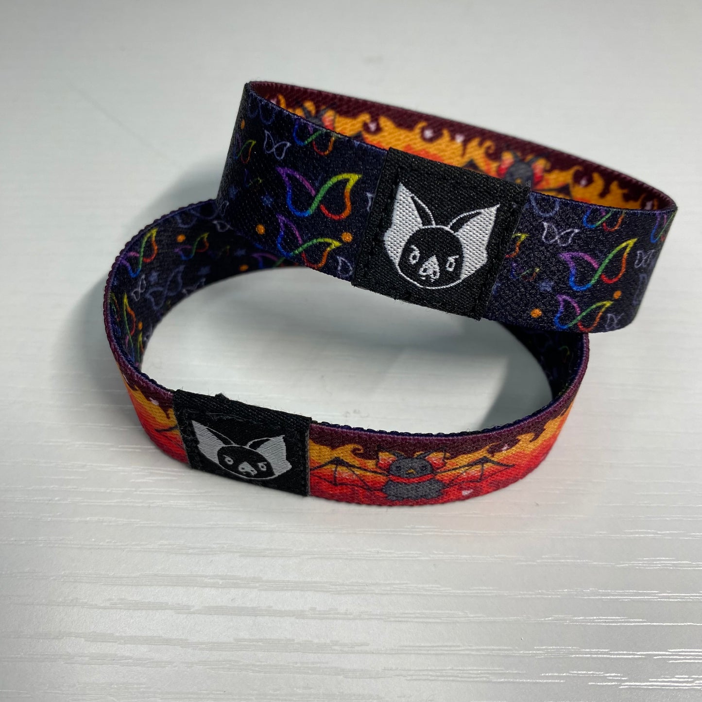 ADHD Flag Bat Bracelet - Elastic Wristband