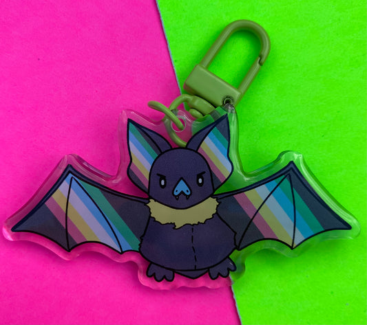 Disability Bat 3” Acrylic Keychain