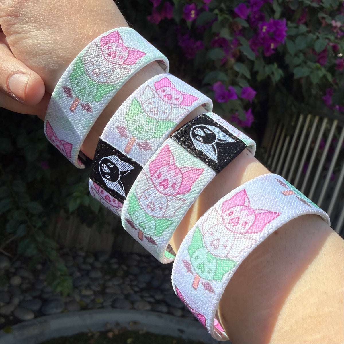 Dango Bat Bracelet -  Elastic Wristband