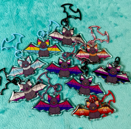 Bat 2.5” Acrylic Keychain
