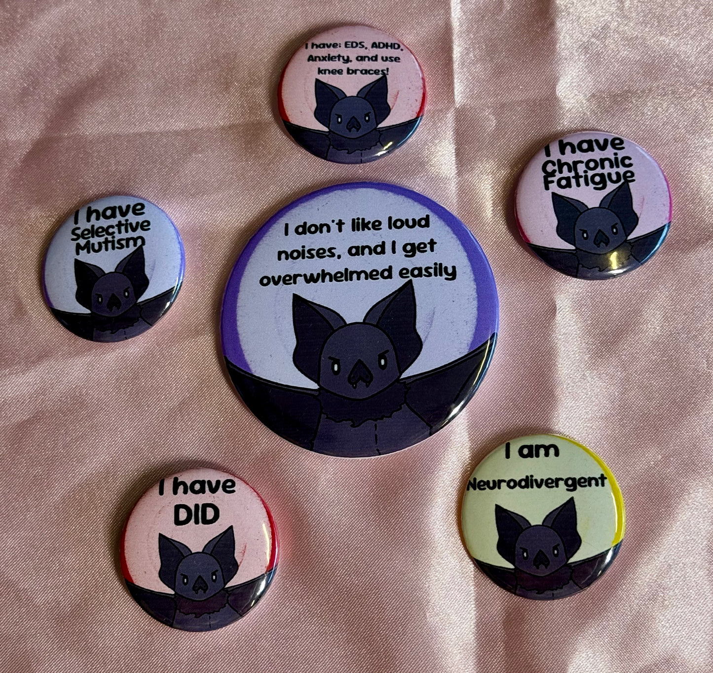 Communication Bat Button