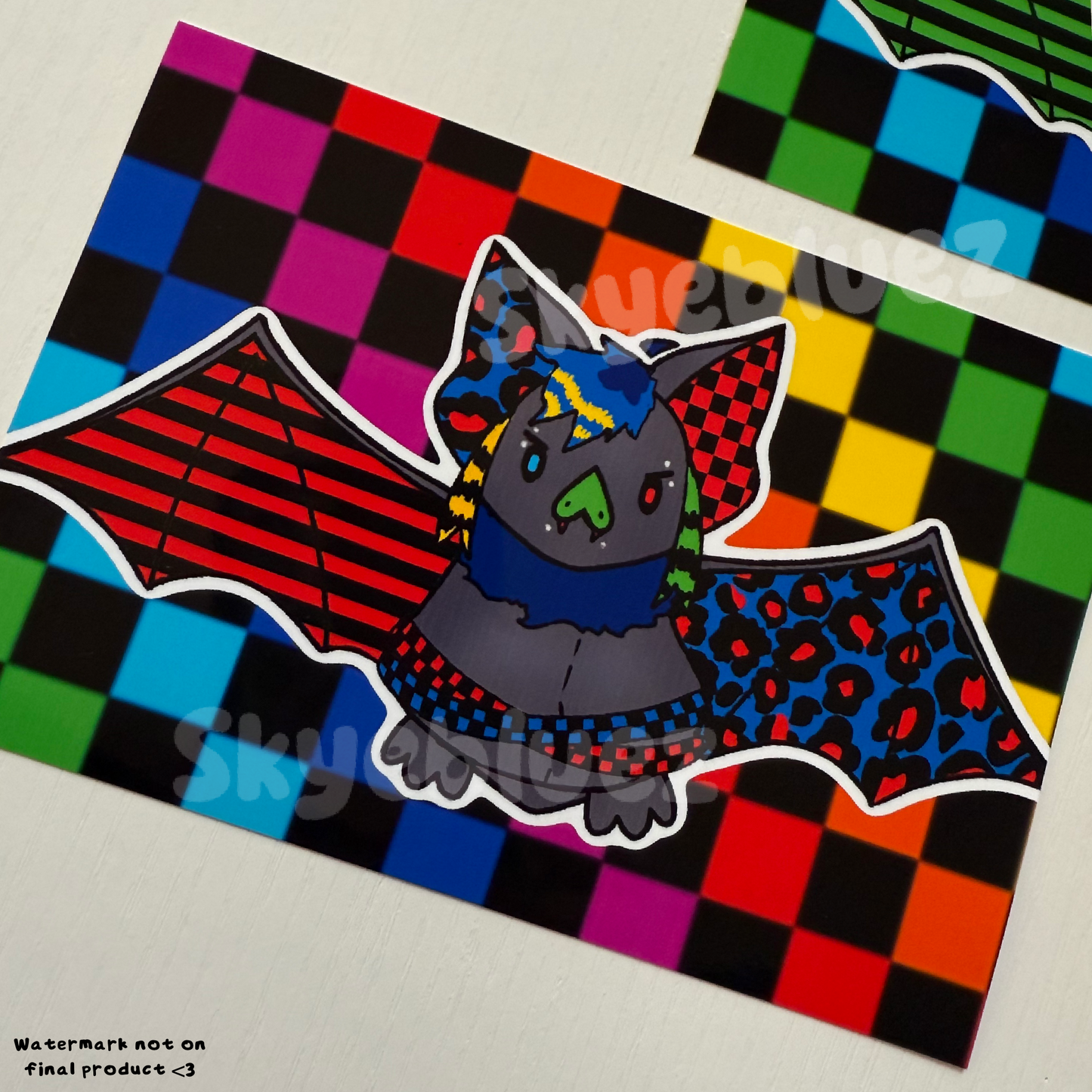 Scene Bat Print