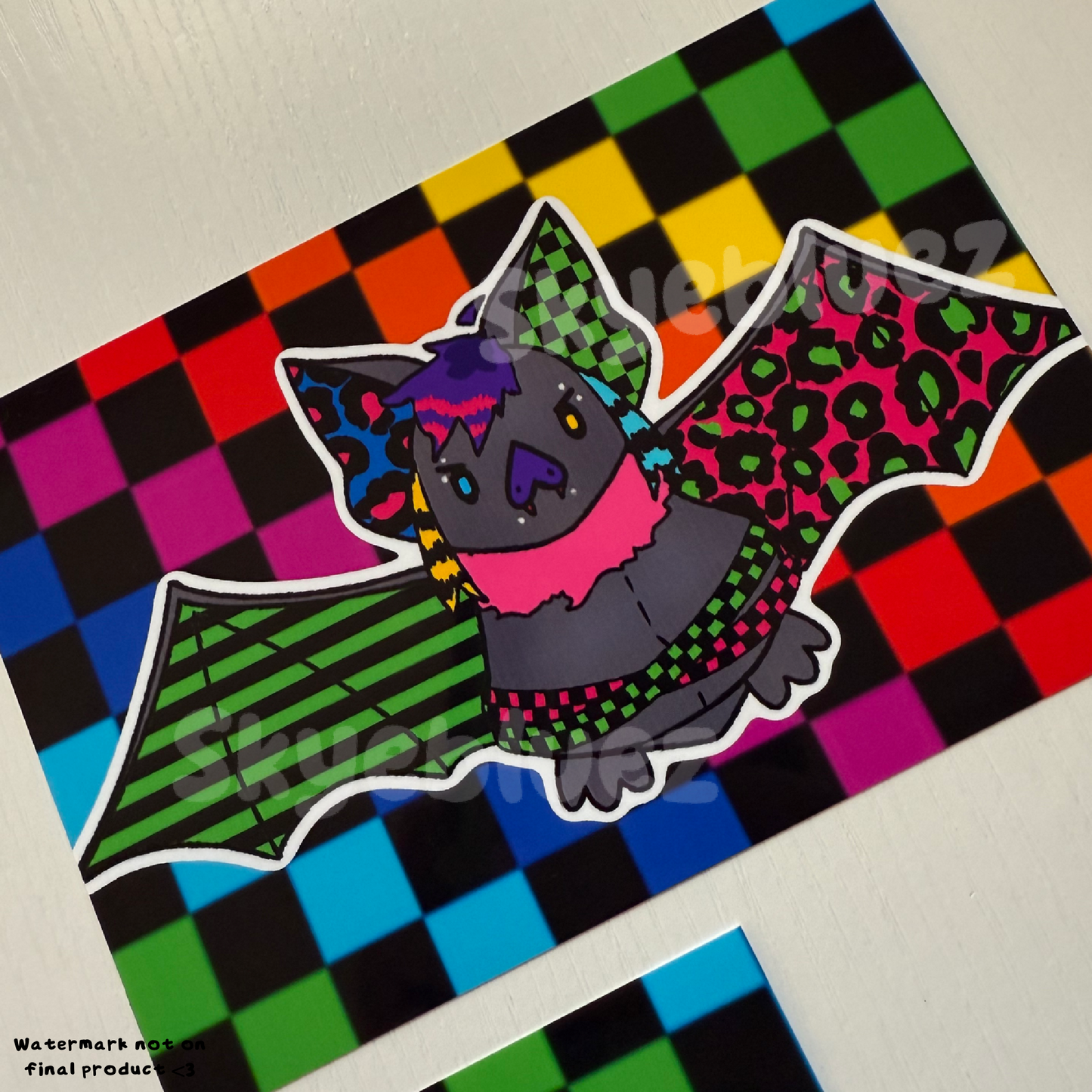 Scene Bat Print