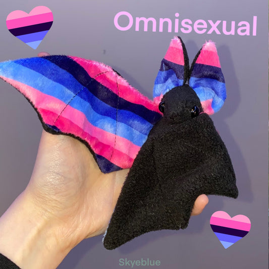 Peluche de murciélago omnisexual