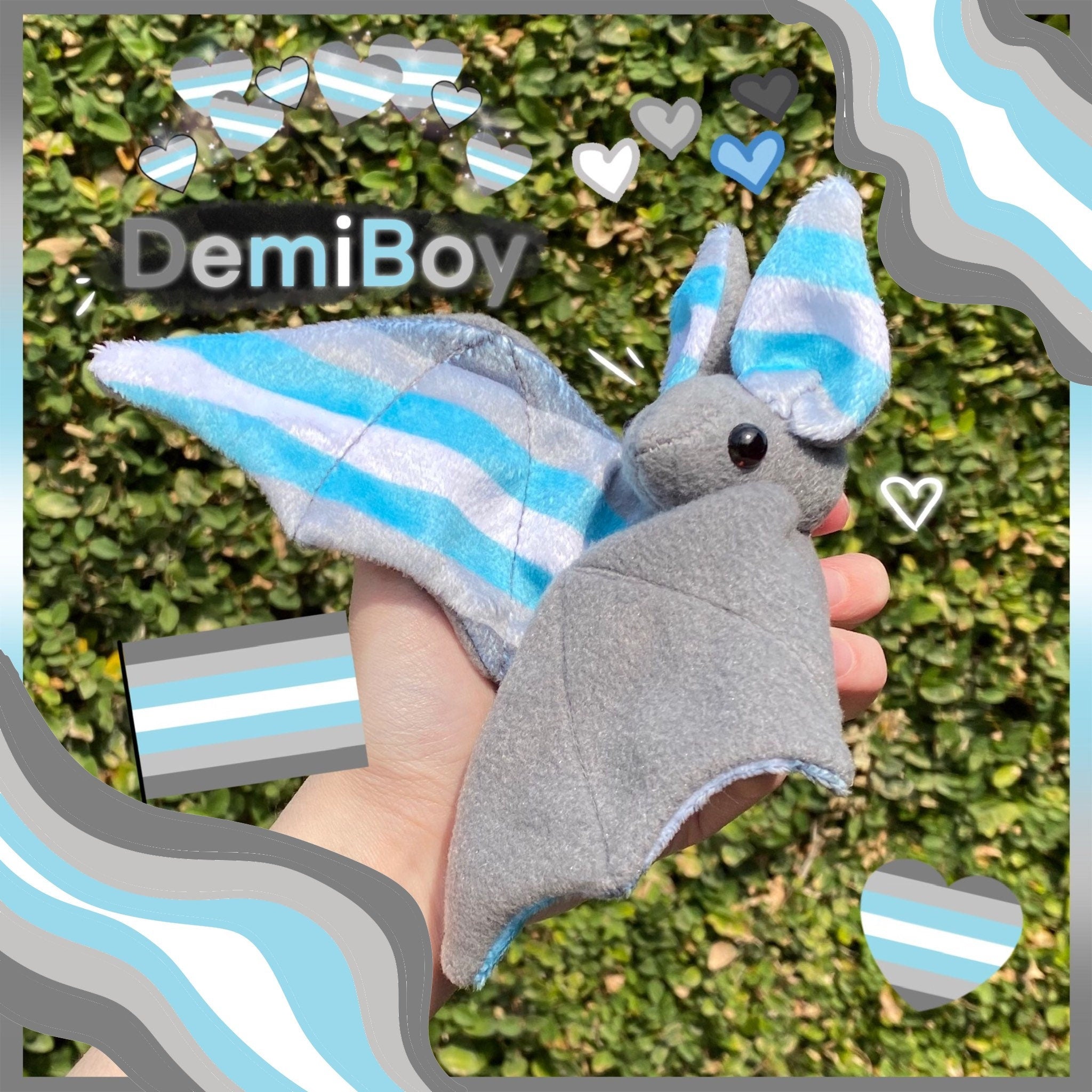 Demiboy Bat Plushie – Skyebluez