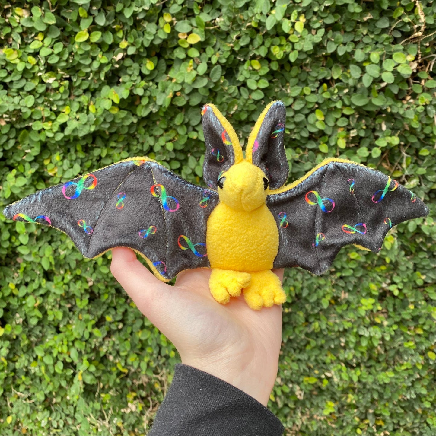 Neurodivergent Bat plushie