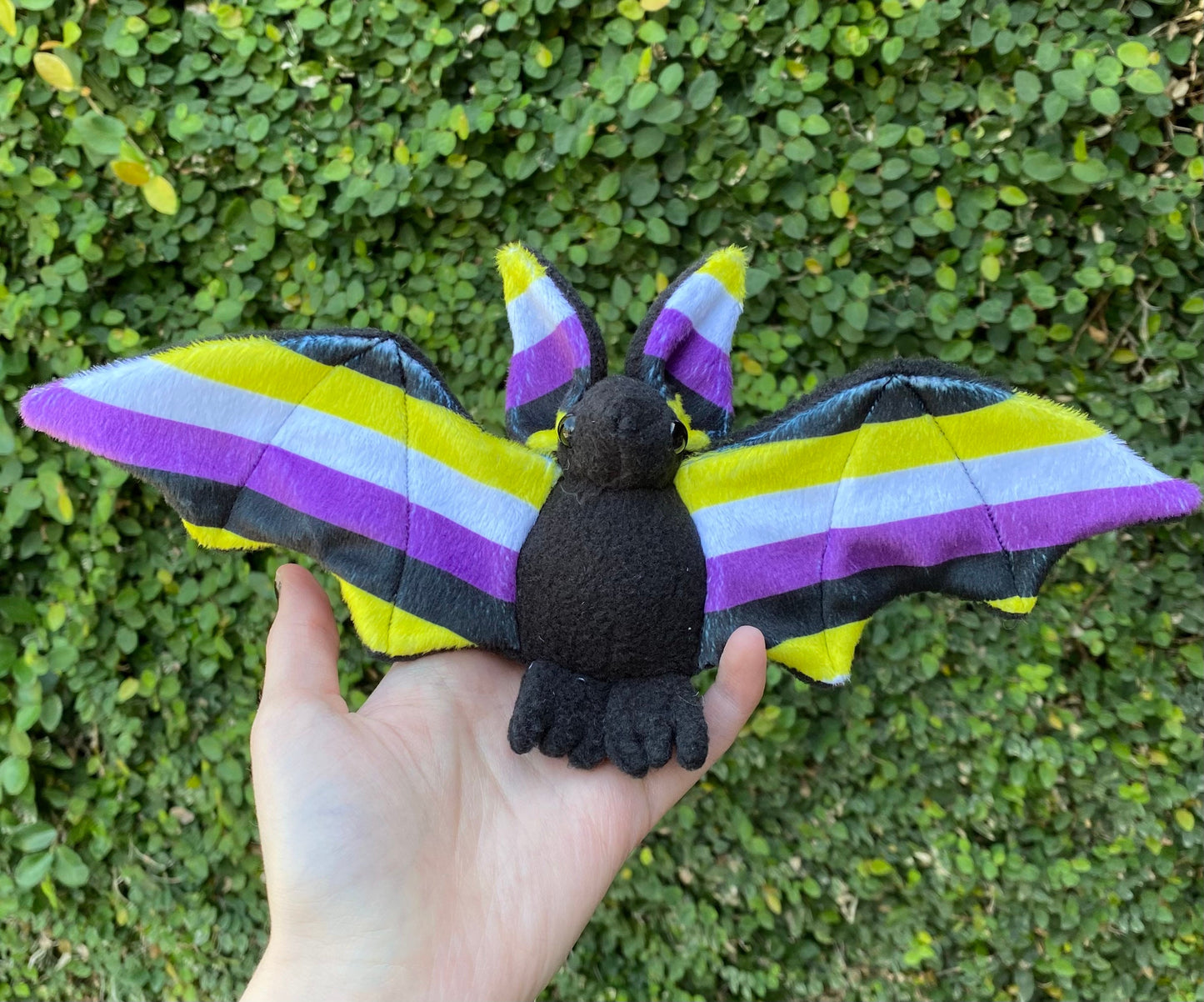 Nonbinary Bat Plushie